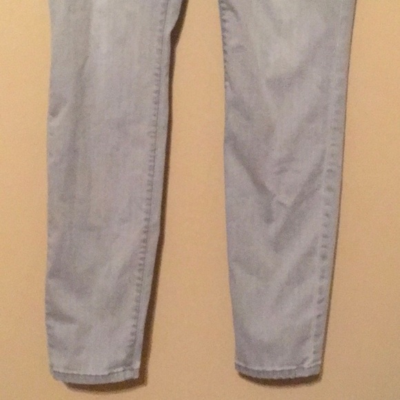 Chico’s jeans women’s size 6 small 0.5R grey elastic waist thin pliable … - Picture 4 of 16